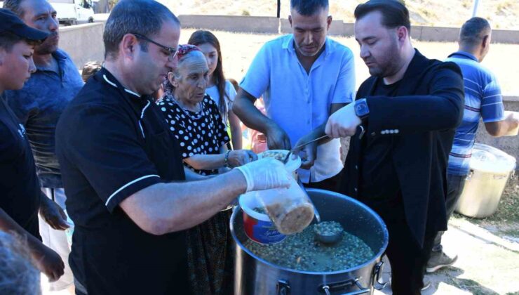 Balıkesir Büyükşehir, Macarlar ve Kabakdere’de aşure hayrı düzenledi