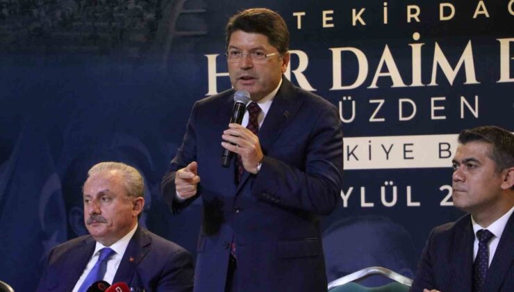 Bakan Tunç’tan, yeni anayasa için uzlaşma çağrısı