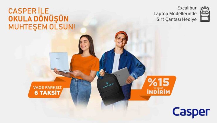 Casper’dan Back to School’a özel teknoloji fırsatları