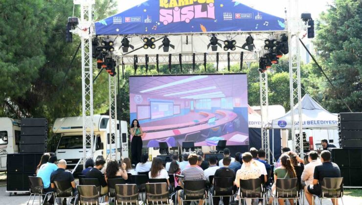 Üniversiteli gençler ‘Kampüs Şişli Festivali’nde buluştu